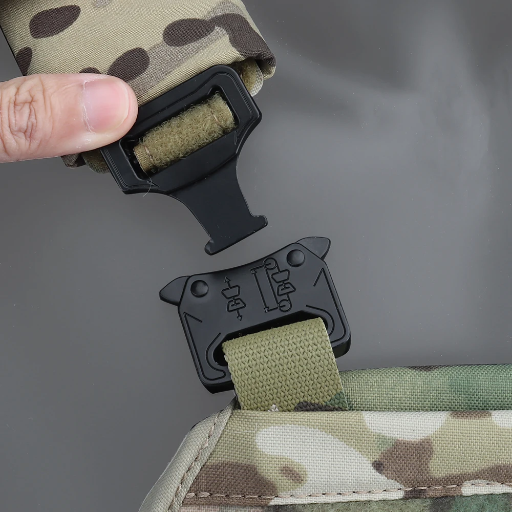 Chaleco táctico militar para hombre, chaleco Modular de nailon de liberación rápida, corte láser, 1000D, V5, PC, Multicam, ligero - imagen 5
