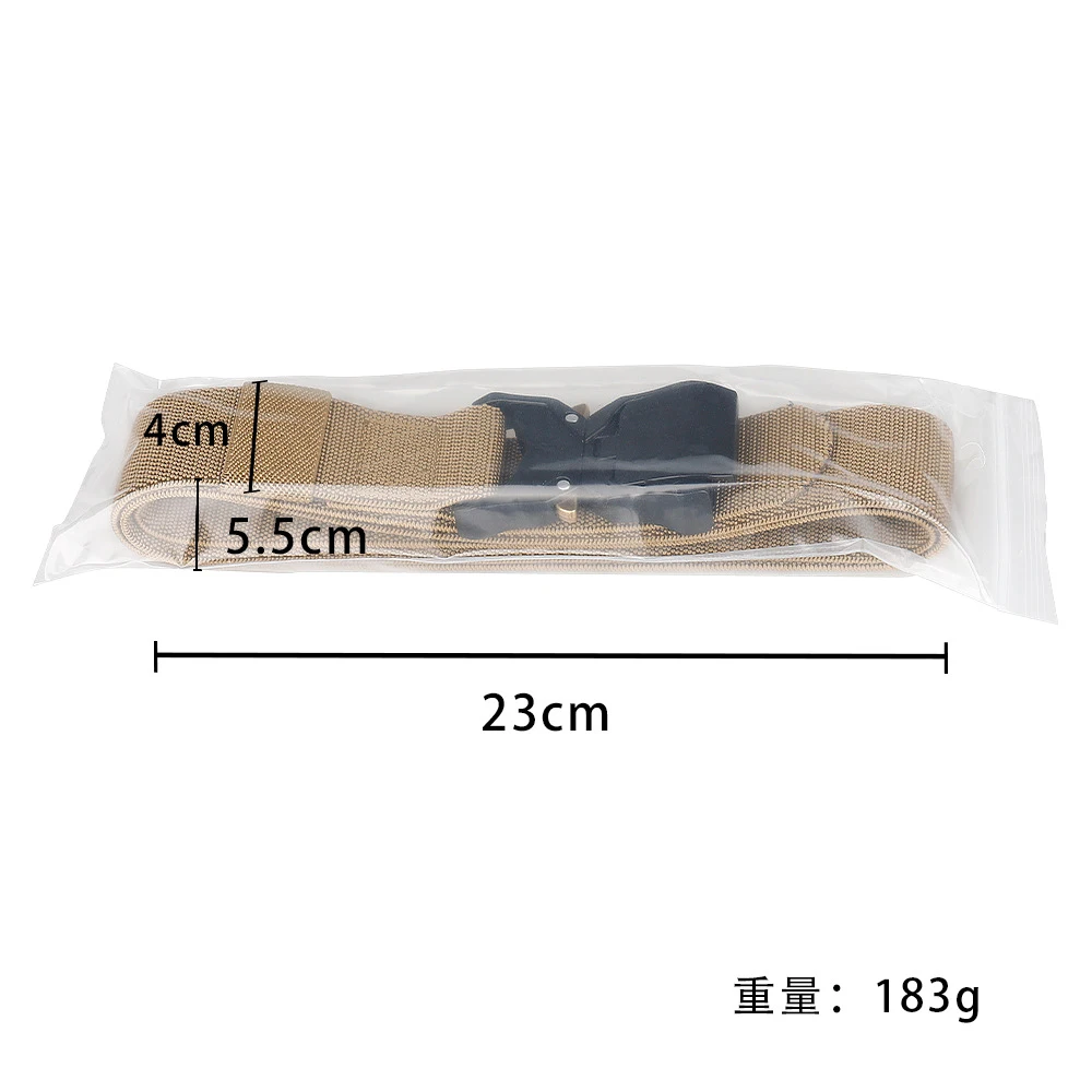 Cinturón de nailon para hombre, ejército, caza al aire libre, táctico, multifunción, combate, supervivencia, Cuerpo de Marines de alta calidad - imagen 5