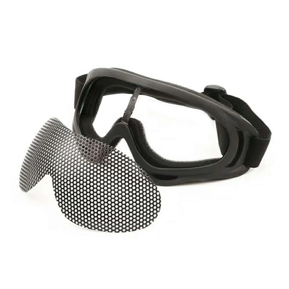 Gafas Airsoft tácticas de malla metálica resistente a impactos - imagen 5