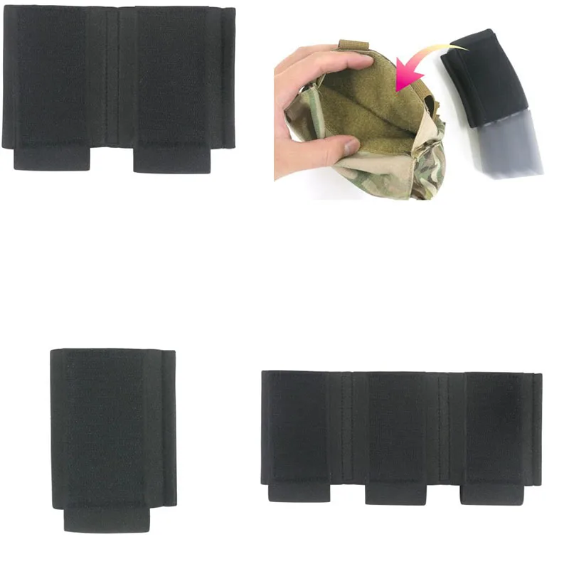 Divisores con resorte para revista SS, Panel frontal individual/doble/Triple, superficie de doble gancho para aparejo de pecho táctico