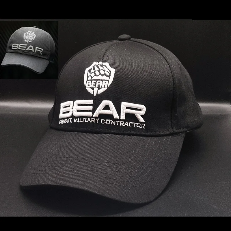 Takov sombrero periférico, gorra de béisbol táctica del mismo estilo, oso utec, Cosplay, Campamento, bordado, ropa de caza táctica - imagen 3