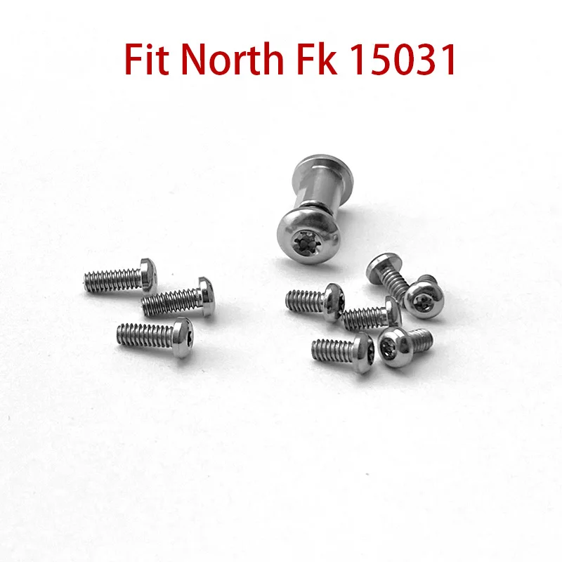 1 Juego de tornillos de aleación de titanio para cuchillo mariposa BM North FK 15031 tornillo EDC cuchillo North FK 15031 tornillos de montaje de mango - imagen 3