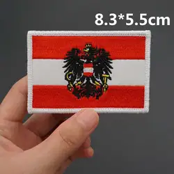 Parche Austria bordado hook – Respaldo MOLLE táctil