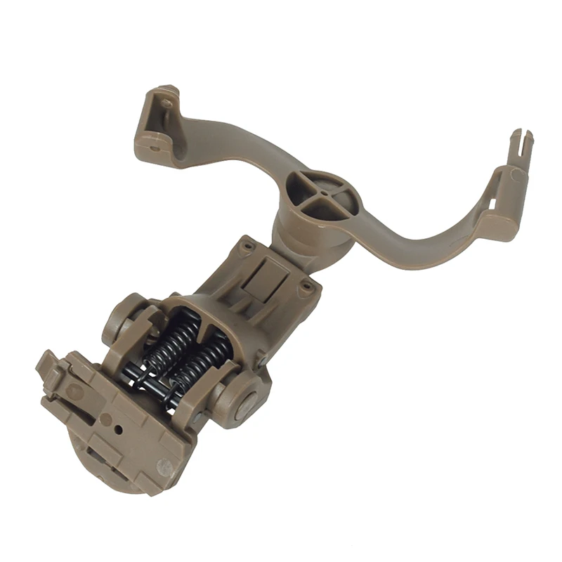 Soporte de montaje en riel para auriculares tácticos 360 °   Adaptador de guía para casco de auriculares con rotación compatible con riel OPS Core ARC y Team Wendy M-LOK - imagen 5