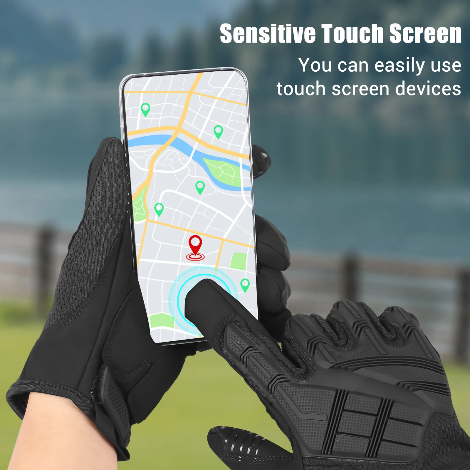 Guantes Guantes transpirables para pantalla táctil actualmente fuera de stock - imagen 3