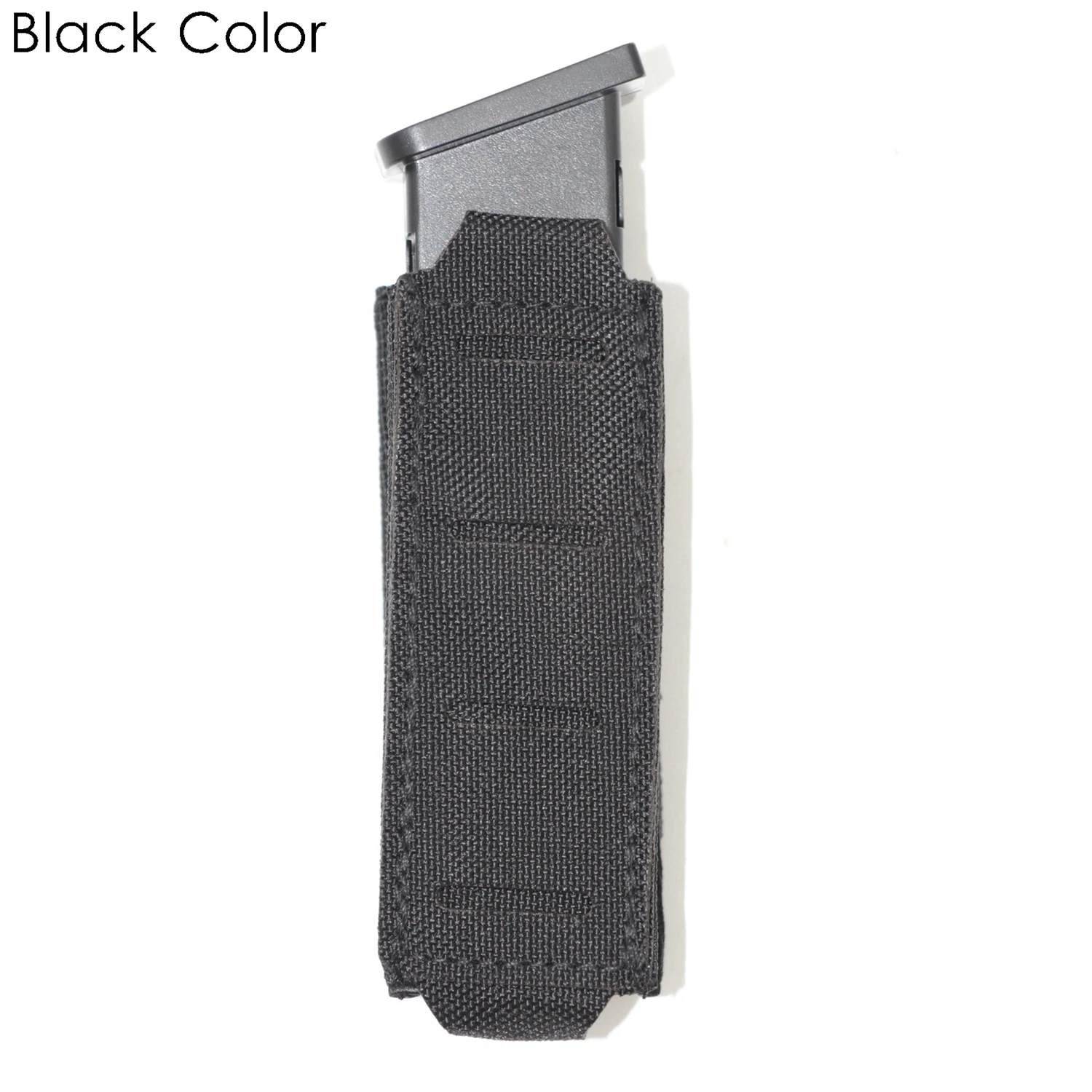 Detalle del sistema de sujeción al cinturón de la funda para pistola