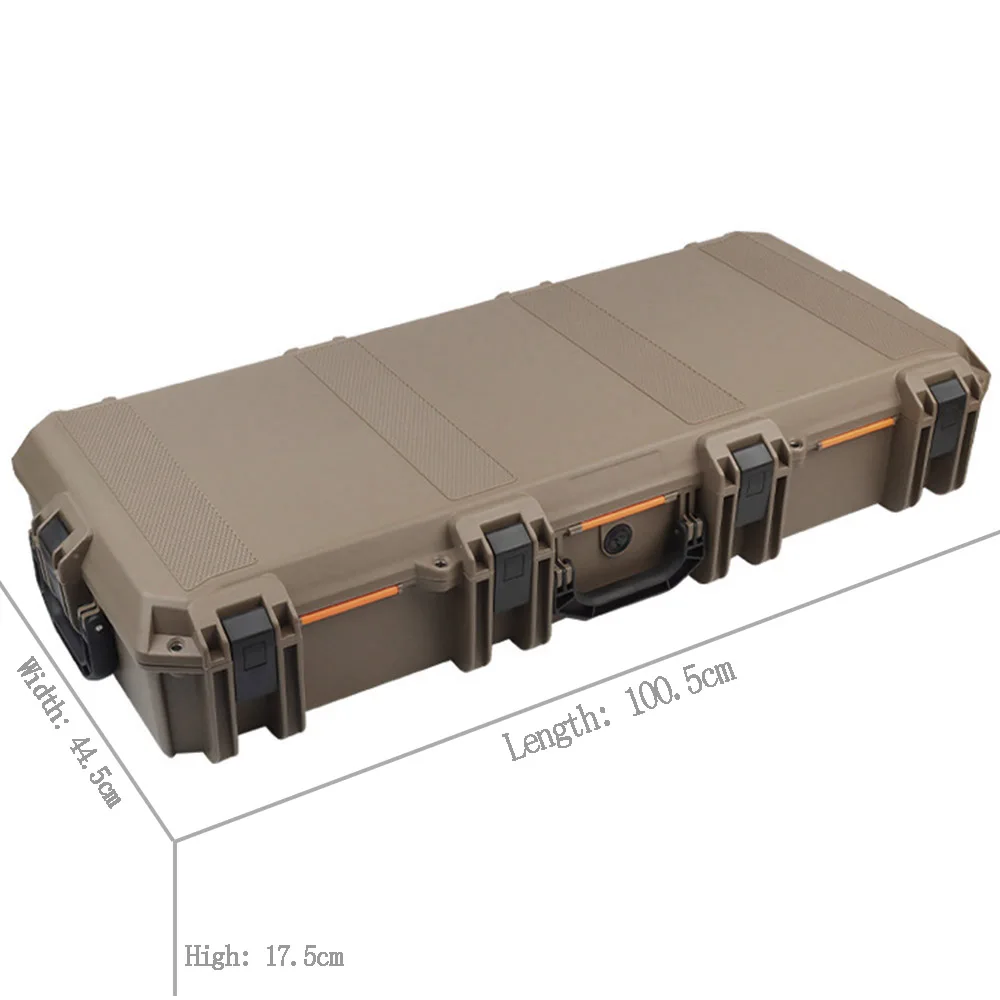 VULPO-equipo electrónico a prueba de humedad para exteriores, caja de seguridad con rodillo de 1m, esponja EVA acolchada, funda para Rifle de caza - imagen 4