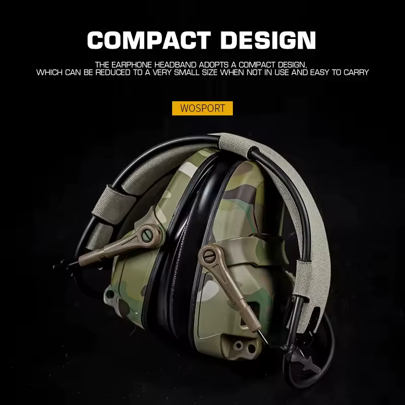 GEN 6 CS Auriculares de comunicación entrenamiento tiro airsoft - imagen 3