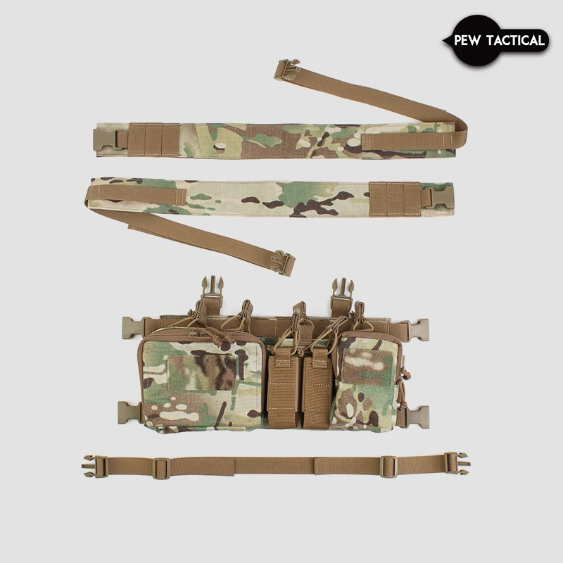 Pew táctico D3CRH aparejo de pecho táctico Haley estilo estratégico D3CR HEAVY Airsoft CR04 - imagen 2