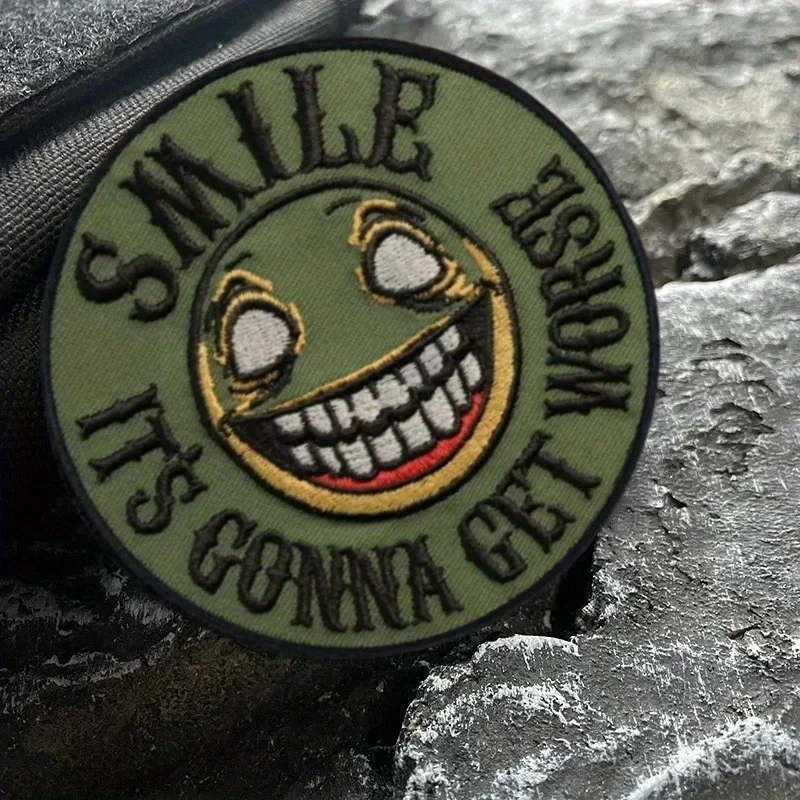 Parche táctico bordado con cierre velcro – Insignia militar - imagen 4