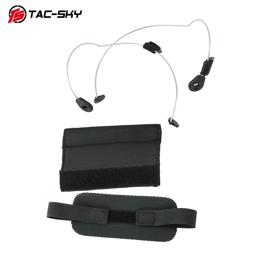 Auriculares tácticos electrónicos compatibles con TS TAC-SKY, protección auditiva, accesorio para la cabeza - imagen 5