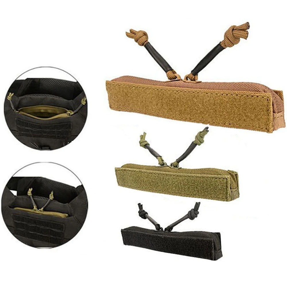 Inserto táctico con cremallera de bolsillo para administrador, inserto de cremallera empotrado bidireccional para bolsa de placa de chaleco, aparejo de pecho de bolsillo administrador - imagen 2