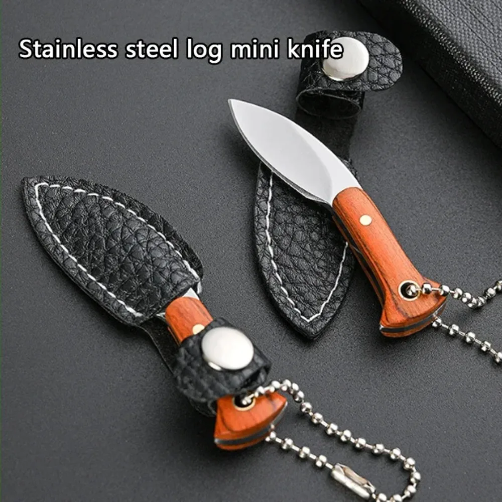 Navaja táctica de bolsillo con hoja fija para EDC y camping montaña - imagen 2