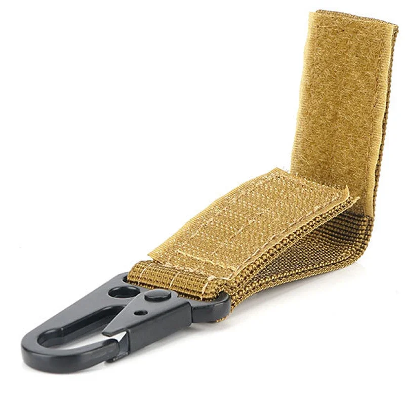 Mosquetón táctico para mochila, ganchos Olecranon Molle, Clip para botella de agua, llavero de supervivencia, cierre, accesorios para acampar al aire libre - imagen 5