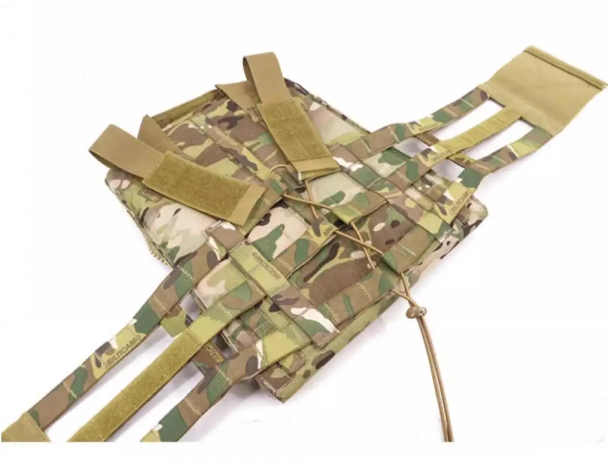 Chaleco táctico CP AVS faja esquelética de 3 bandas Molle cintura envolvente de Triple lado - imagen 4