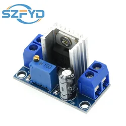 Módulo convertidor reductor DC-DC ajustable LM317 - Regulador de voltaje lineal para fuente de alimentación