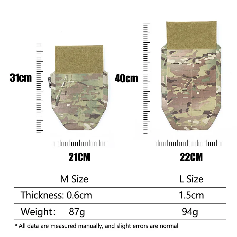 DMGear-Chaleco plisado táctico para hombre, equipo de protección de la ingle en la entrepierna, accesorio Airsoft War, bolsa de armadura corporal Molle, equipo - imagen 5