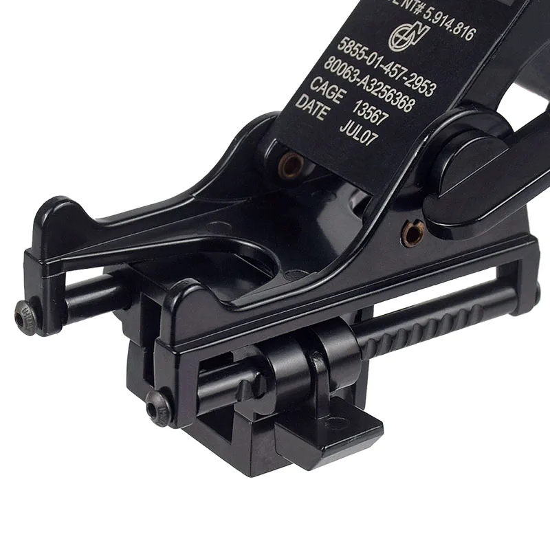 Kit de montaje de casco táctico MICH M88 FAST Rhino NVG PVS14 PVS-7 visión nocturna adaptador de montaje de brazo J accesorios Monoculares Metal Nylon - imagen 2
