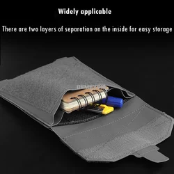 Bolsa táctica MOLLE para exteriores, mapa y organizador EDC de tiro