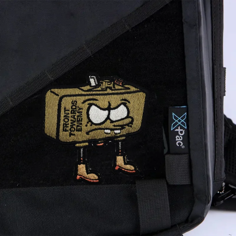 Parche de animales divertido, tácticas, insignias bordadas de moral, gancho y bucle, mochila, accesorios de decoración de ropa, pegatinas, brazalete - imagen 5