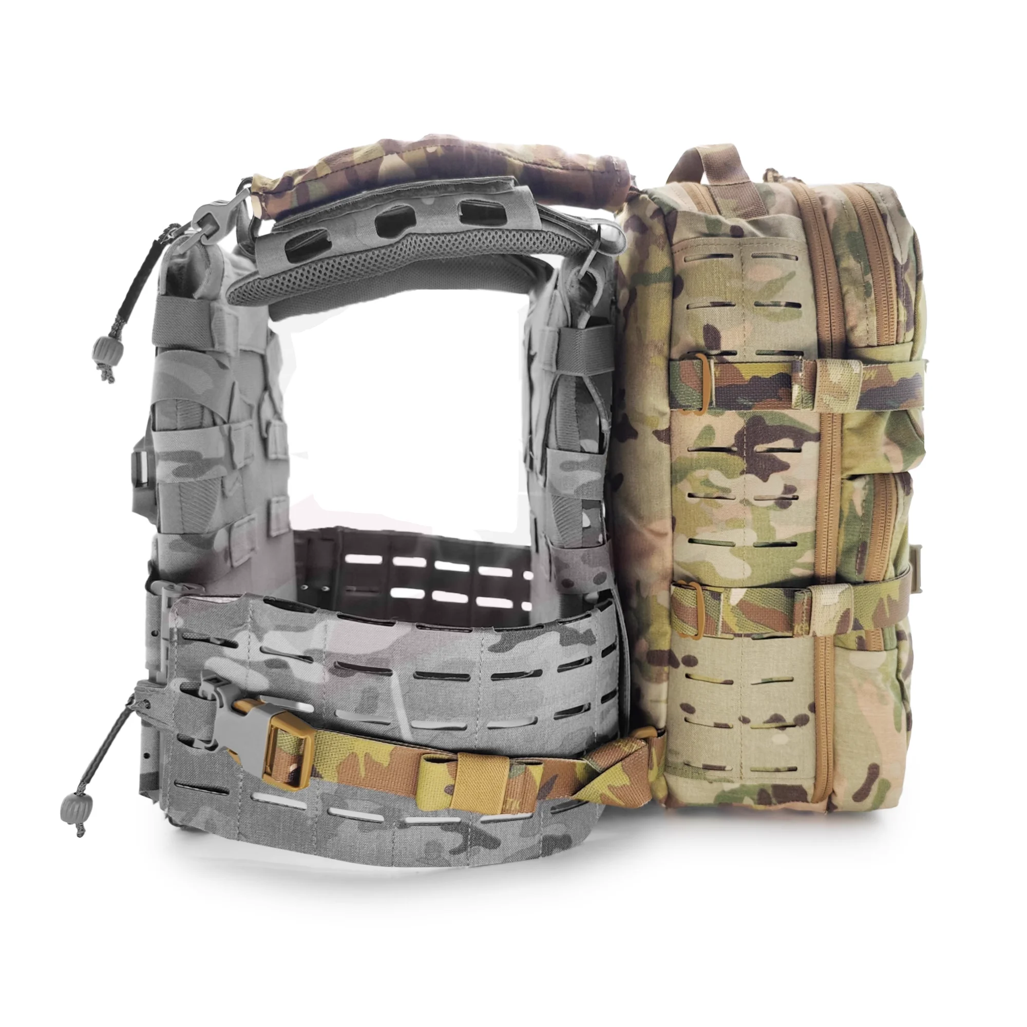 Mochila táctica de caza ARC V2, Compatible con chaleco, mochila Modular multifuncional, paquete portador de placa - imagen 3