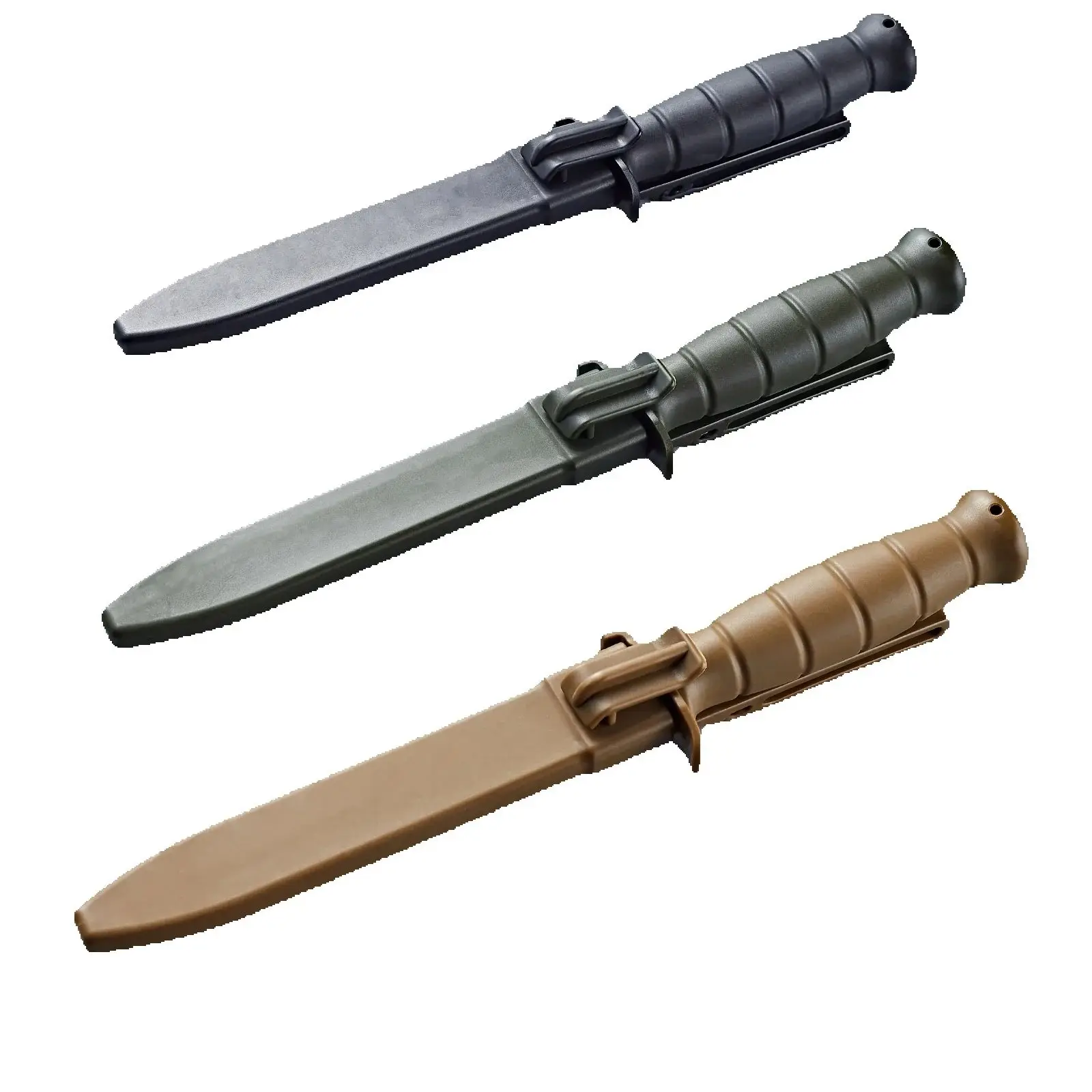 Cuchillo suave de entrenamiento táctico de goma para exteriores, accesorios de película y televisión, modelo de cuchillo de plástico, Juguetes - imagen 2