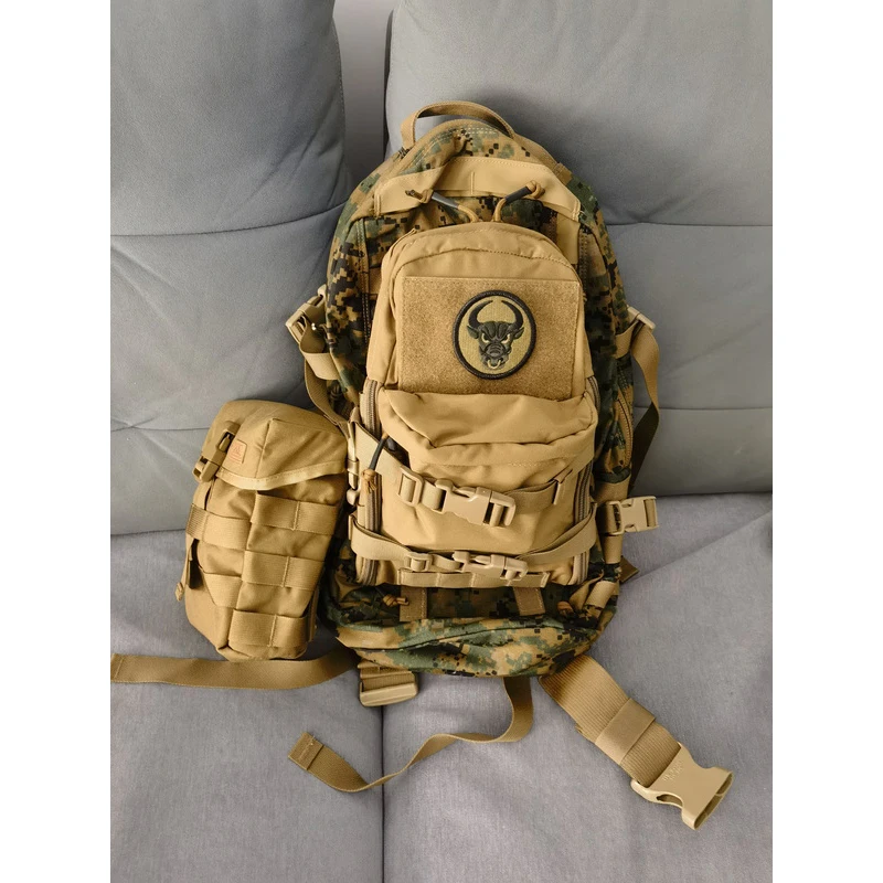 Paquete de asalto 3D Outdoor 27L: paquete funcional de senderismo con doble hombro para acampar, duradero y resistente al agua - imagen 5