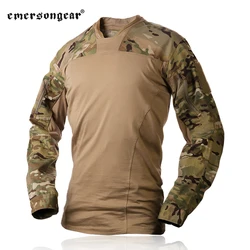 Emersongear Camiseta táctica manga larga MultiCam para hombre