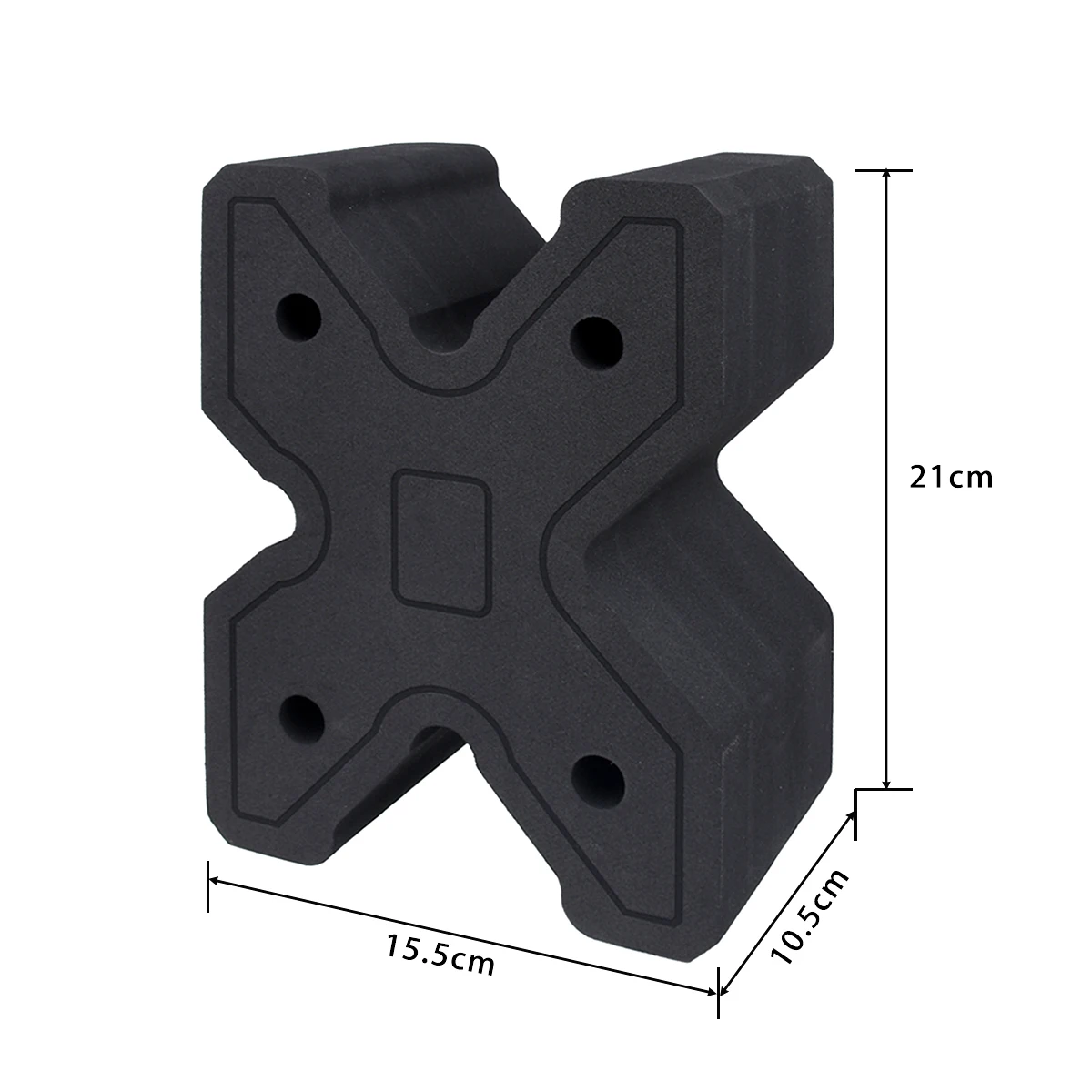Rifle táctico X-Block banco de tiro bloque de descanso soporte de montaje ligero adaptador de espuma EVA reduce el Rifle de retroceso caza al aire libre - imagen 3