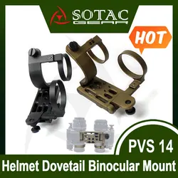 SOTAC-GEAR NPBM-D Montaje puente NVG PVS-14 doble cola Milán pasivo
