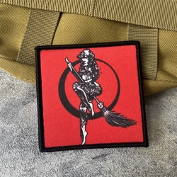 Tacticool parche moral bruja táctico Velcro para ropa y mochila