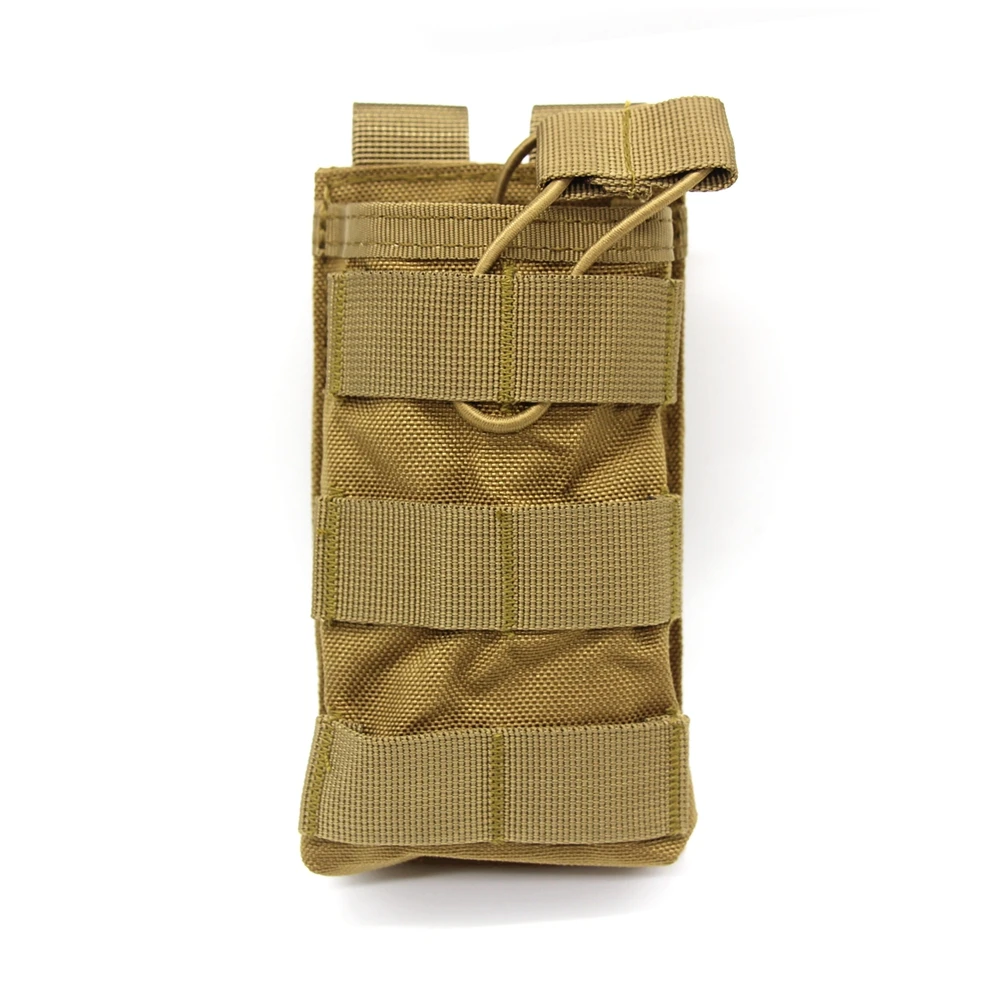 Soporte de cartucho táctico de nailon M4, bolsa de revista individual para chaleco de Paintball Airsoft, accesorios, bolsa Molle para caza - imagen 2