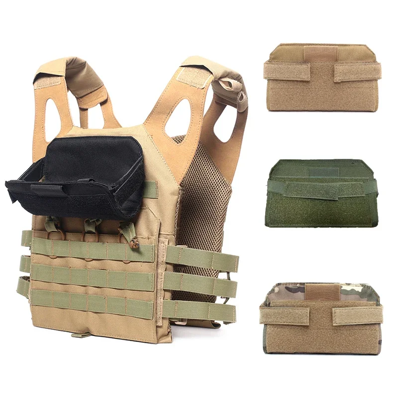 Bolsa táctica para teléfono de administrador, chaleco de caza MOLLE, Panel frontal, soporte para mapa, bolsa de transporte, utilidad, tablero de navegación para teléfono al aire libre - imagen 2