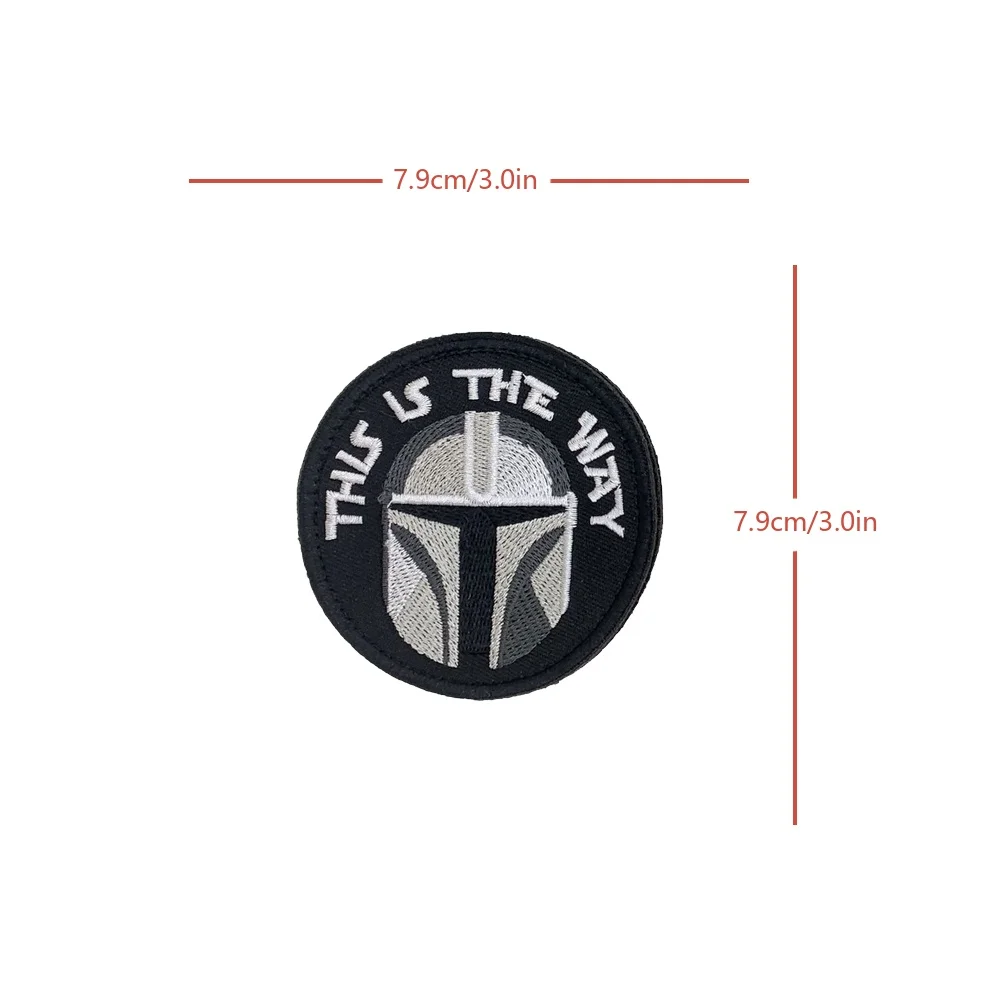 Parche táctico militar bordado con velcro para mochila o DIY - imagen 5