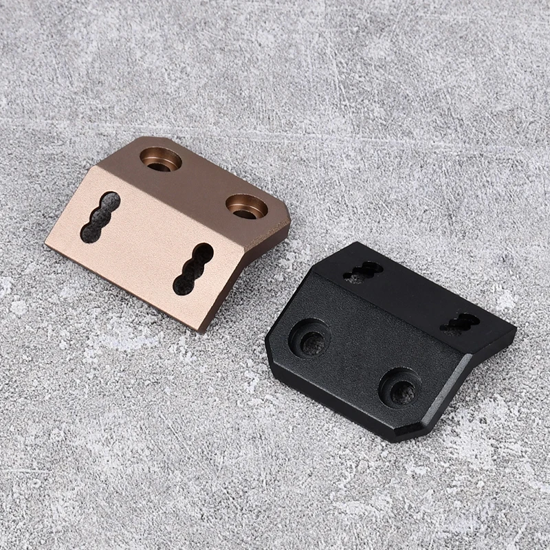 Wadsn-cable de cubierta de riel Picatinny para caza, M-LOK táctico Keymod 20mm para PEQ DBAL-A2, linterna de aire, Base, guía, cola fija - imagen 2