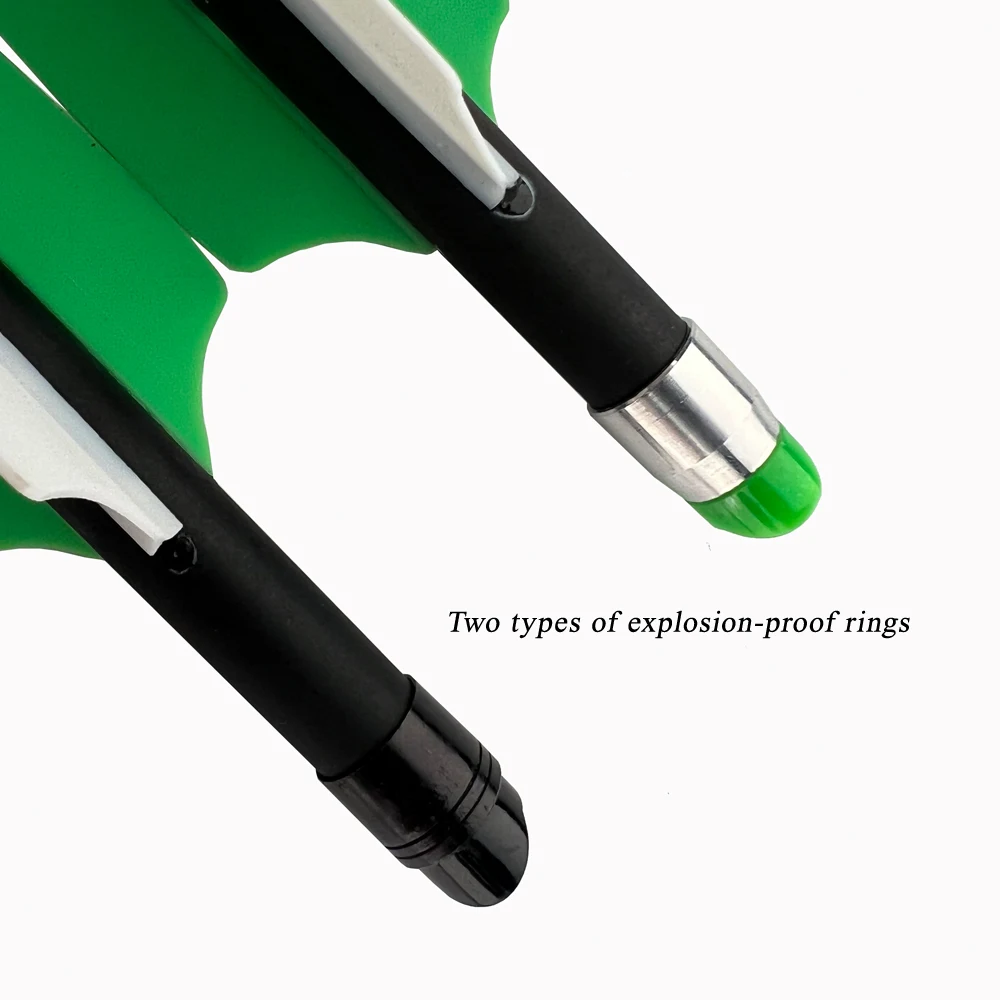 Linkboy-flechas de carbono para caza, 12 piezas, 17, 20 y 22 pulgadas, novedad de 2022 - imagen 3
