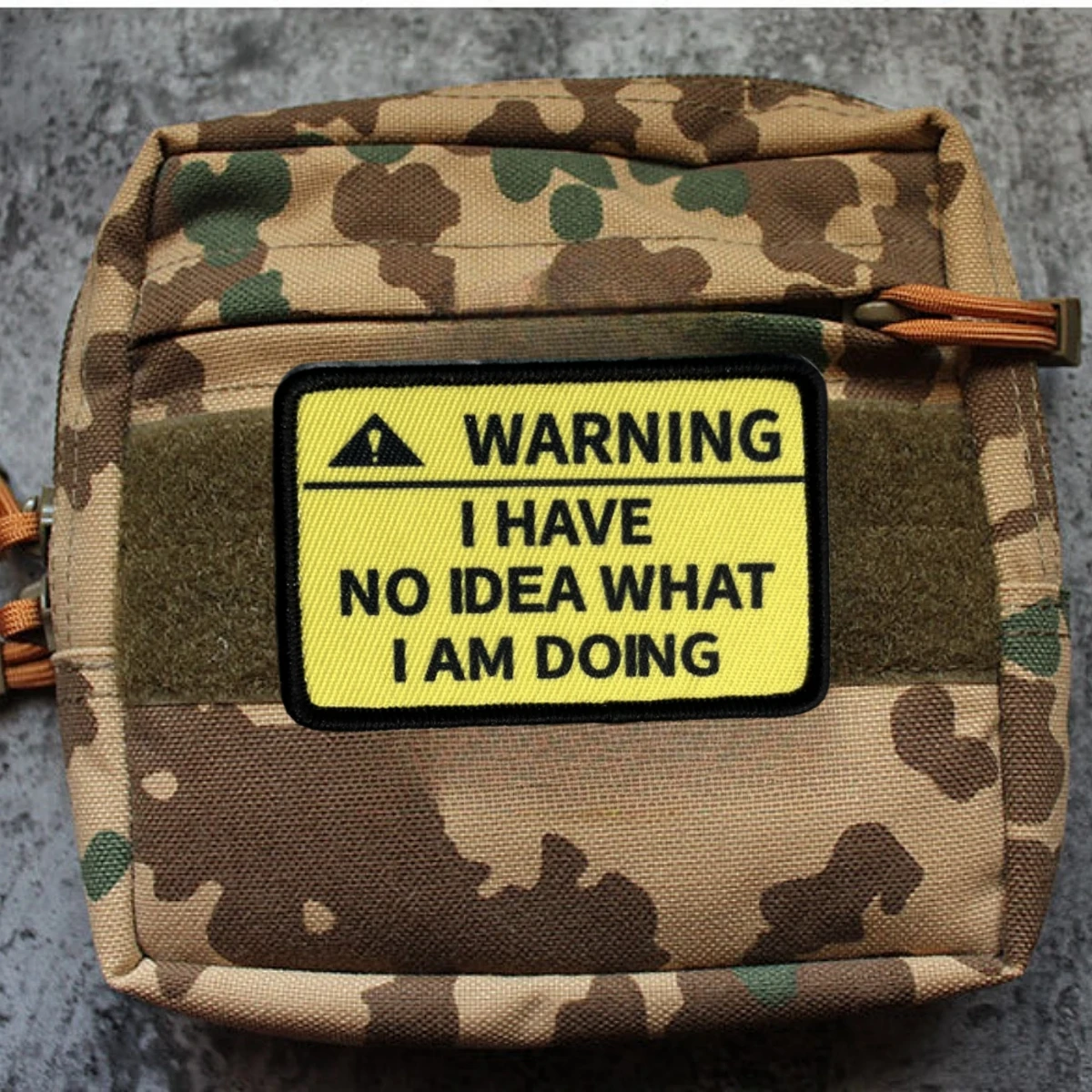 Advertencia No tengo Idea lo que estoy haciendo insignia de moral parche táctico brazalete militar impresión gancho bucle parches mochila pegatina - imagen 5