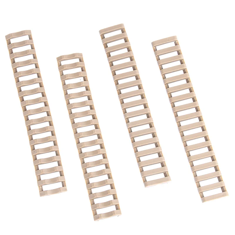 Escalera táctica, juego de cubiertas de riel con 17 ranuras para riel Picatinny de 20mm, accesorios para pistola Airsoft - imagen 4