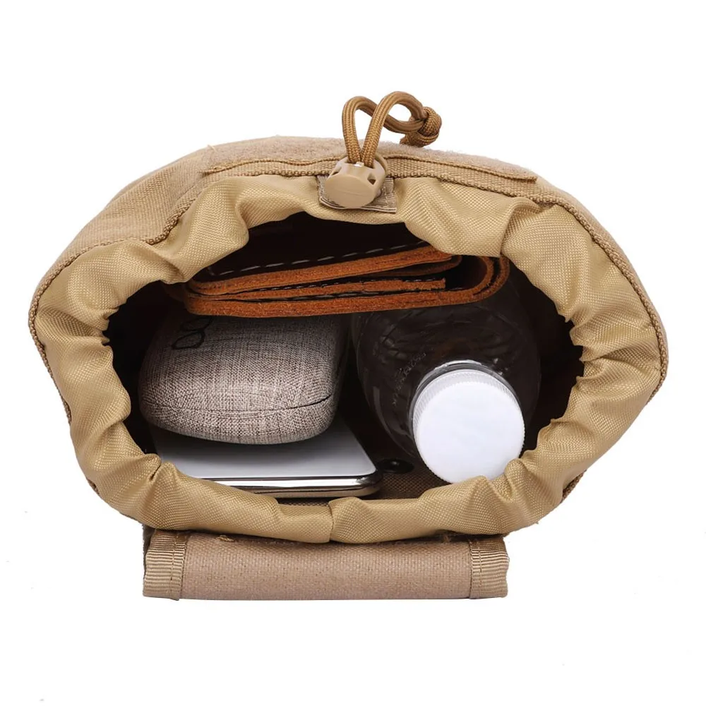 Bolsa plegable Molle para revistas, bolsa plegable para senderismo al aire libre, accesorios de caza, recuperación de utilidad, bolsa de cintura para munición EDC - imagen 4
