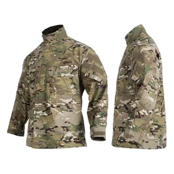 Chaqueta táctica ripstop camuflaje cortavientos militar