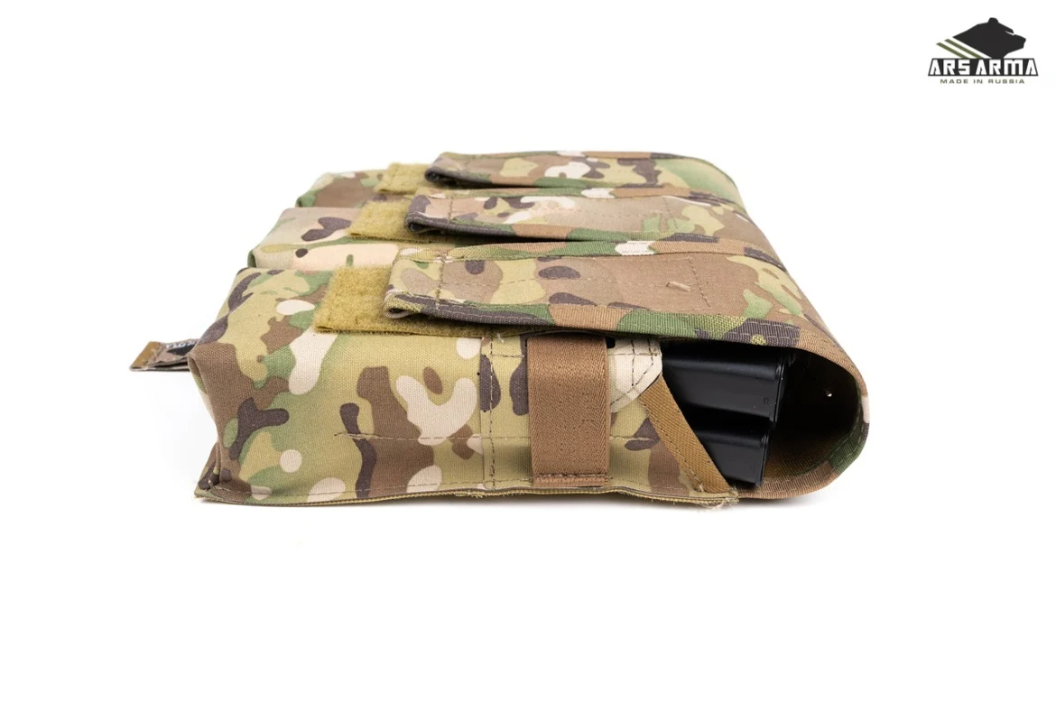 Bolsa táctica para revista Triple 7,62 AK, bolsa Mag para juego de guerra Airsoft para chaleco táctico - imagen 4