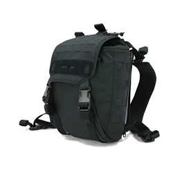 Mochila táctica versátil con correas dobles desmontables para viajes