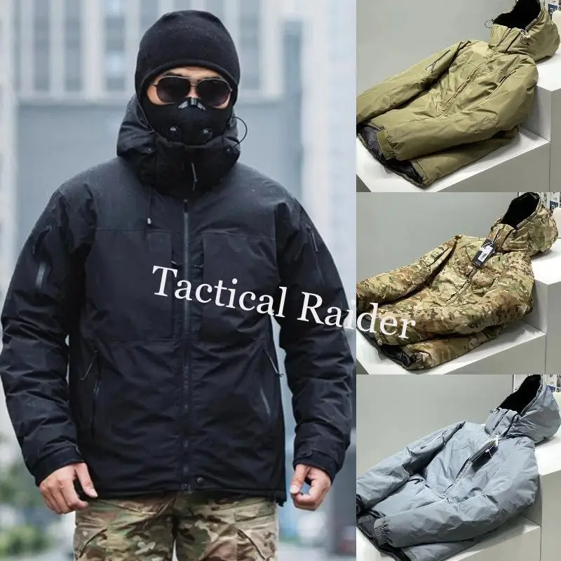 Anorak táctico ripstop camuflaje a prueba de invierno