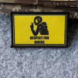 Parche táctico de moral para principiantes, parches de gancho y bucle con estampado militar para ropa, pegatina para mochila del ejército, apliques personalizados