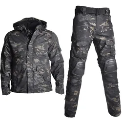 Chaqueta polar camuflaje táctico militar para frío y carga exterior