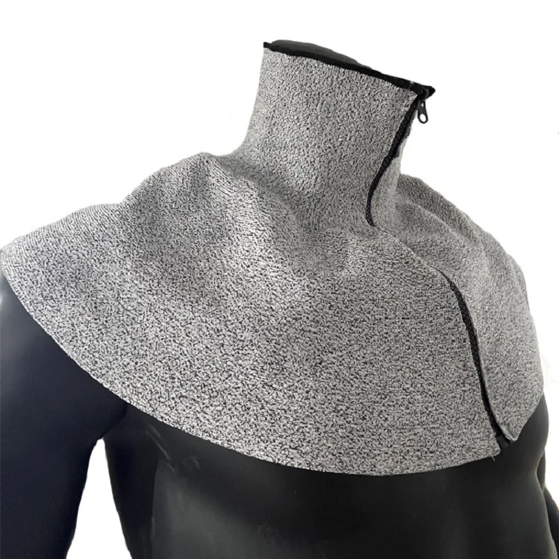 Protector de cuello resistente a cortes EN388 con cremallera - imagen 2