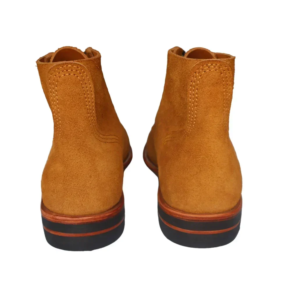 Botas de soldado estadounidense de la Segunda Guerra Mundial, zapatos de paracaidista Vintage, soldado americano, calor de invierno y botas de paracaidista que mantienen el calor, equipo D-DAY - imagen 4