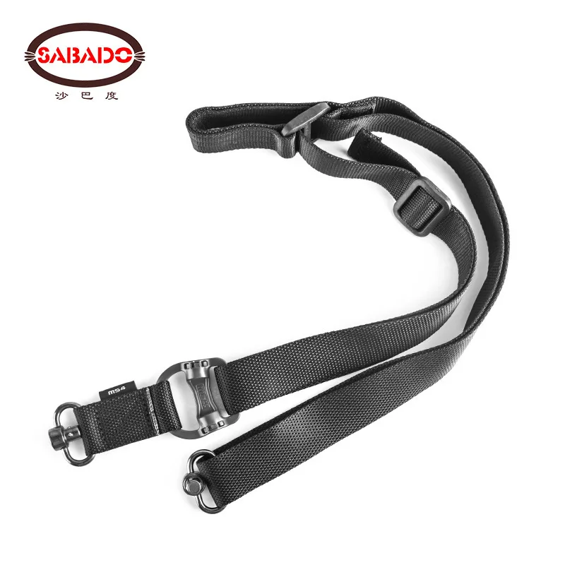 Correa táctica para Rifle de un solo punto, accesorio de seguridad ajustable para Airsoft, MS 4 - imagen 4