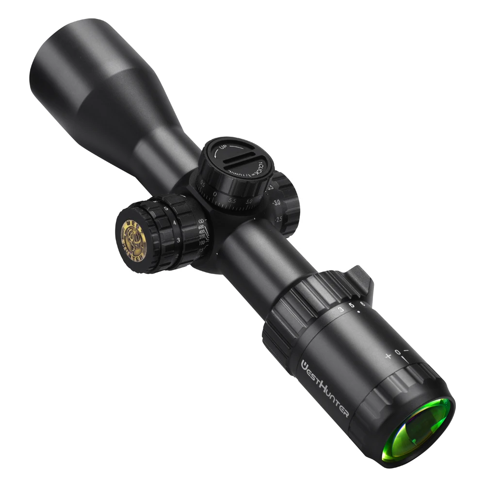 WestHunter-mira compacta de caza HD 3-12X44 SFIR FFP, primer plano Focal, mira telescópica táctica R & G, retícula óptica iluminada - imagen 4
