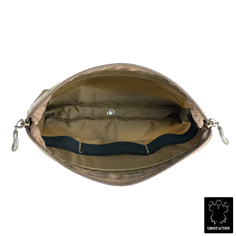 Bolsa de almacenamiento táctica DOPE de acción fantasma, bolsillo de inserción de canguro, bolsa interior con gancho y bucle GA6505 - imagen 3